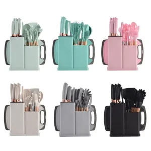 Food Grade Silicone Kitchenware Set 19pcs