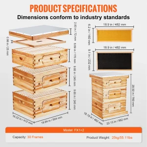 Bee Hive Deep Box Starter Kit