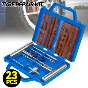 Portable Car Tire Repair Kit 23Pcs
