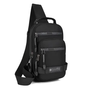 Chest/Shoulder  Bag For Men Large Capacity