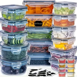 Kitchen Storage Container Set 24pcs