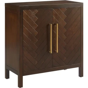 Accent Cabinet Dark Brown